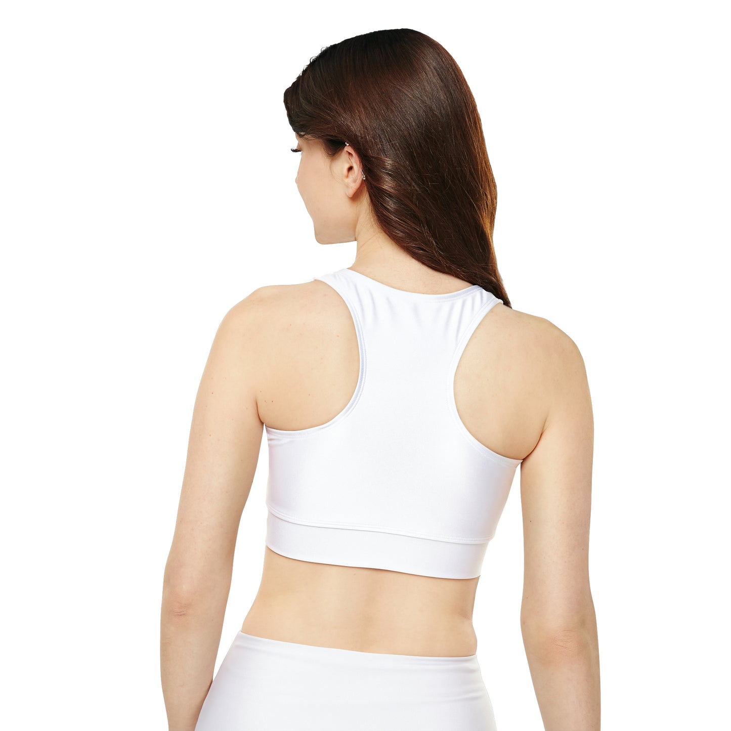 Fully Lined, Padded Sports Bra (AOP) For Asiphe