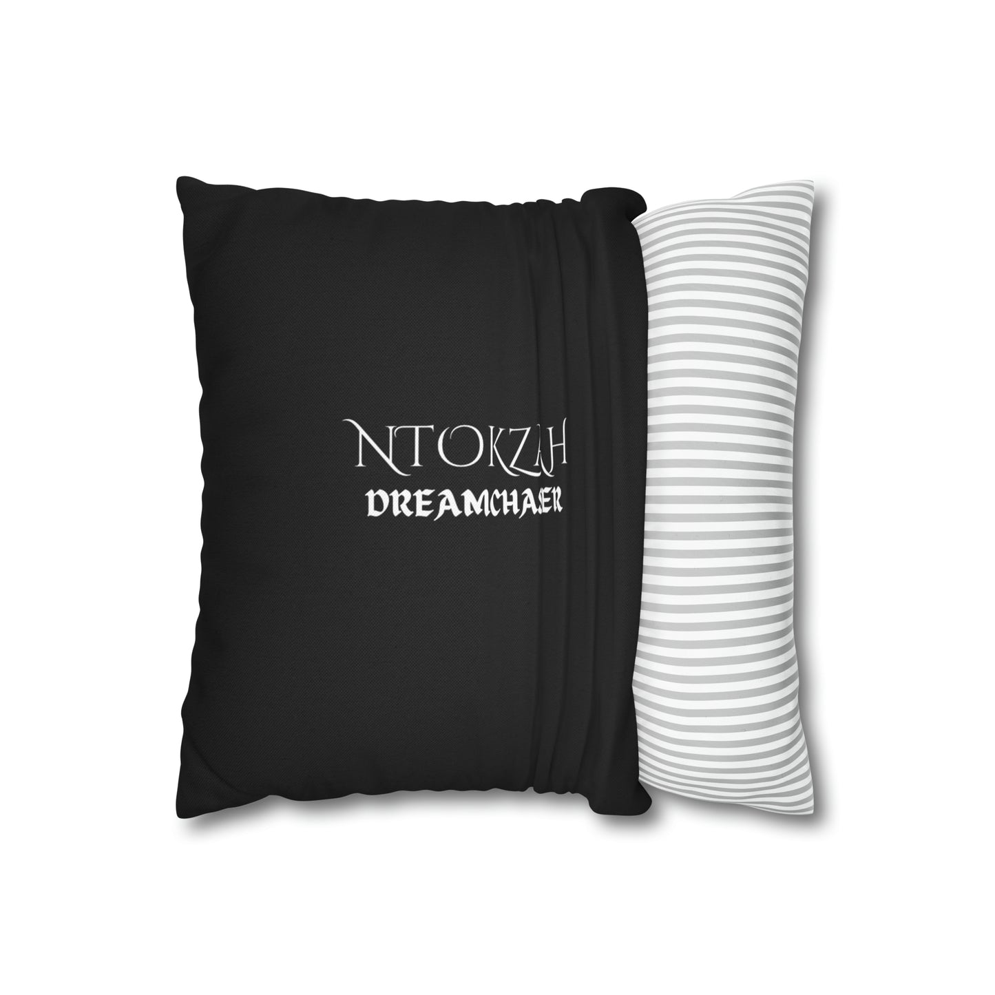 Ntokzah Spun Polyester Square Pillow Case