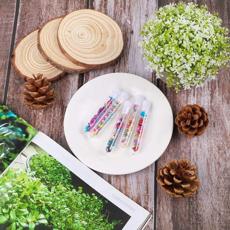 Transparent Laboratory Transparent Plastic Test Tube Vial