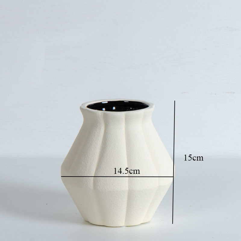 Ceramic VaseSimple Creative Petal Ceramic Vase