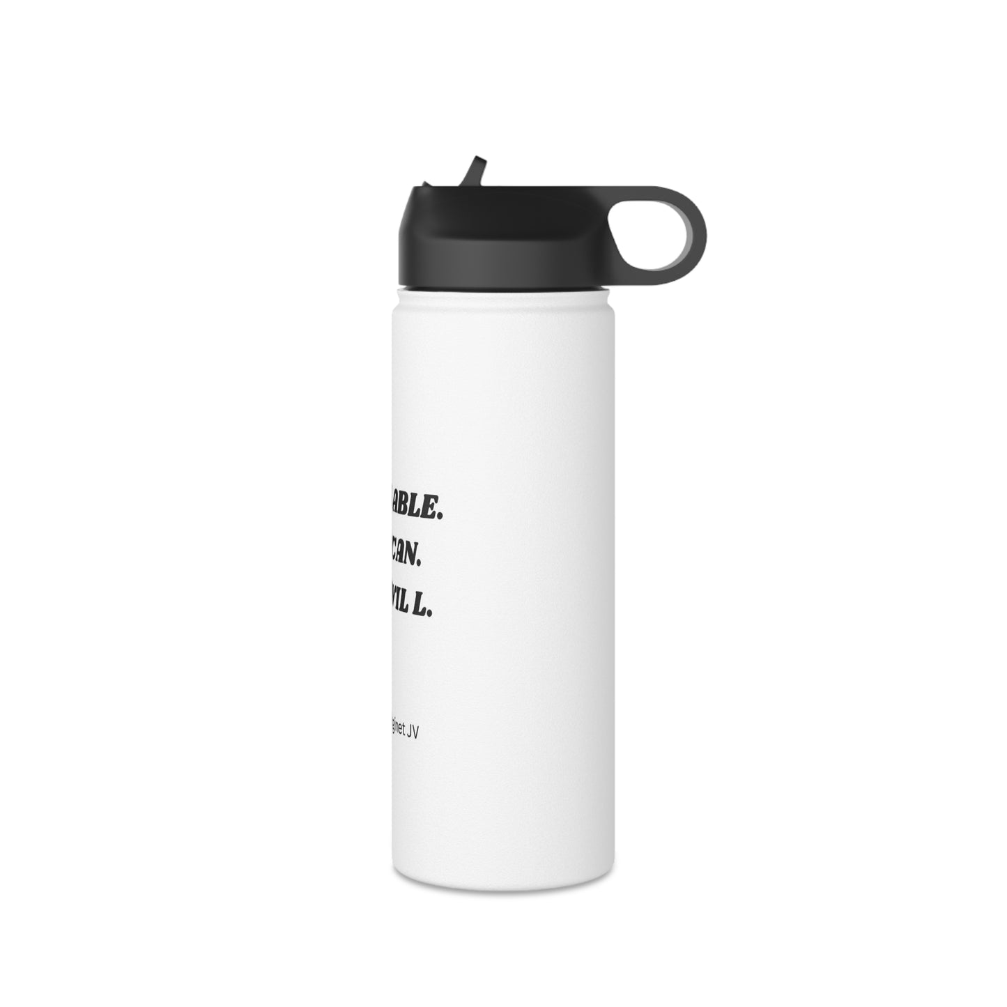 Shazz Stainless Steel Water Bottle, Standard Lid