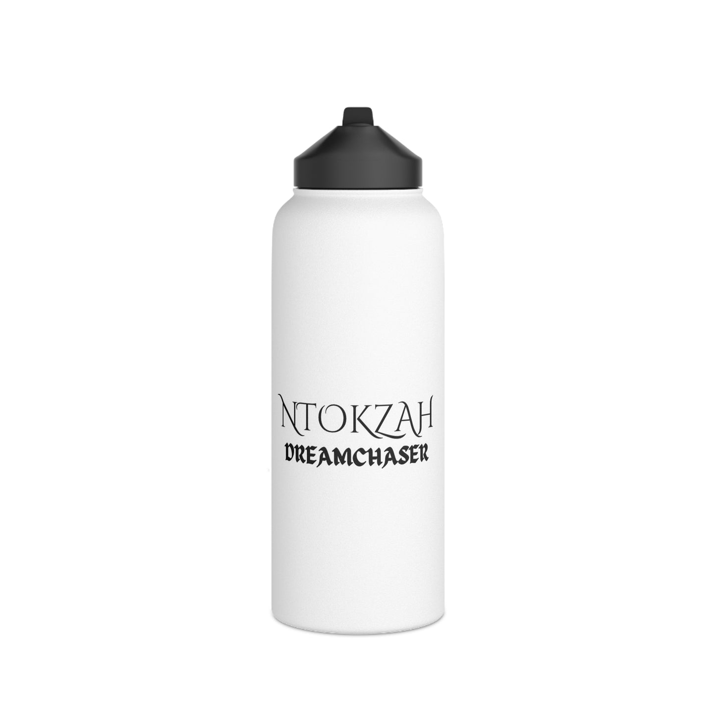 Ntokzah Stainless Steel Water Bottle, Standard Lid