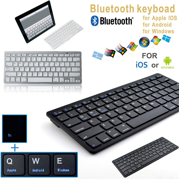 Compatible with Apple , 12-inch three-system tablet universal keyboard