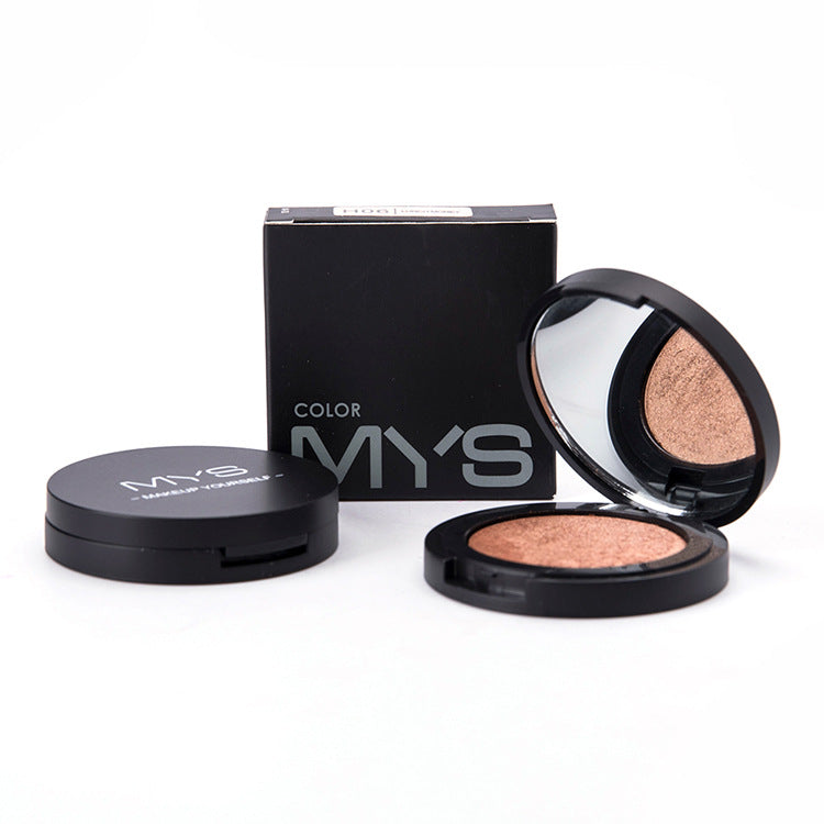 Lebo MYS Brand Face Makeup Powder 6 color Waterproof Minerals Shimmer Brightener Contour Glow Kit Bronzer Highlighter Makeup Palettes