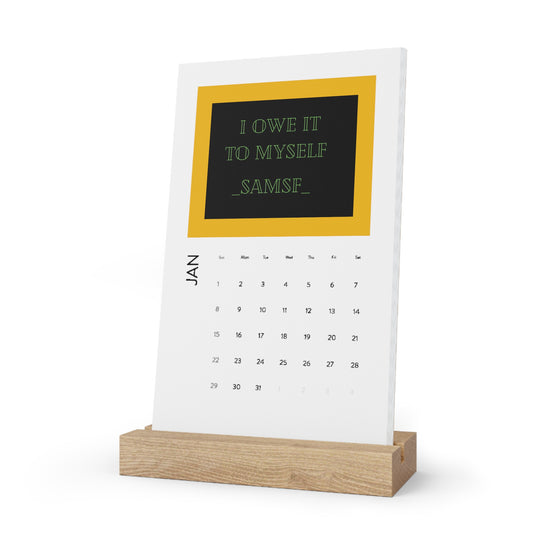 Vertical Desk Calendar (2023)