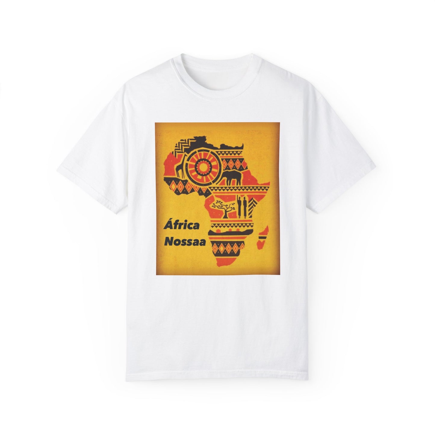 …,,Unisex Garment-Dyed T-shirt For Africa nossa