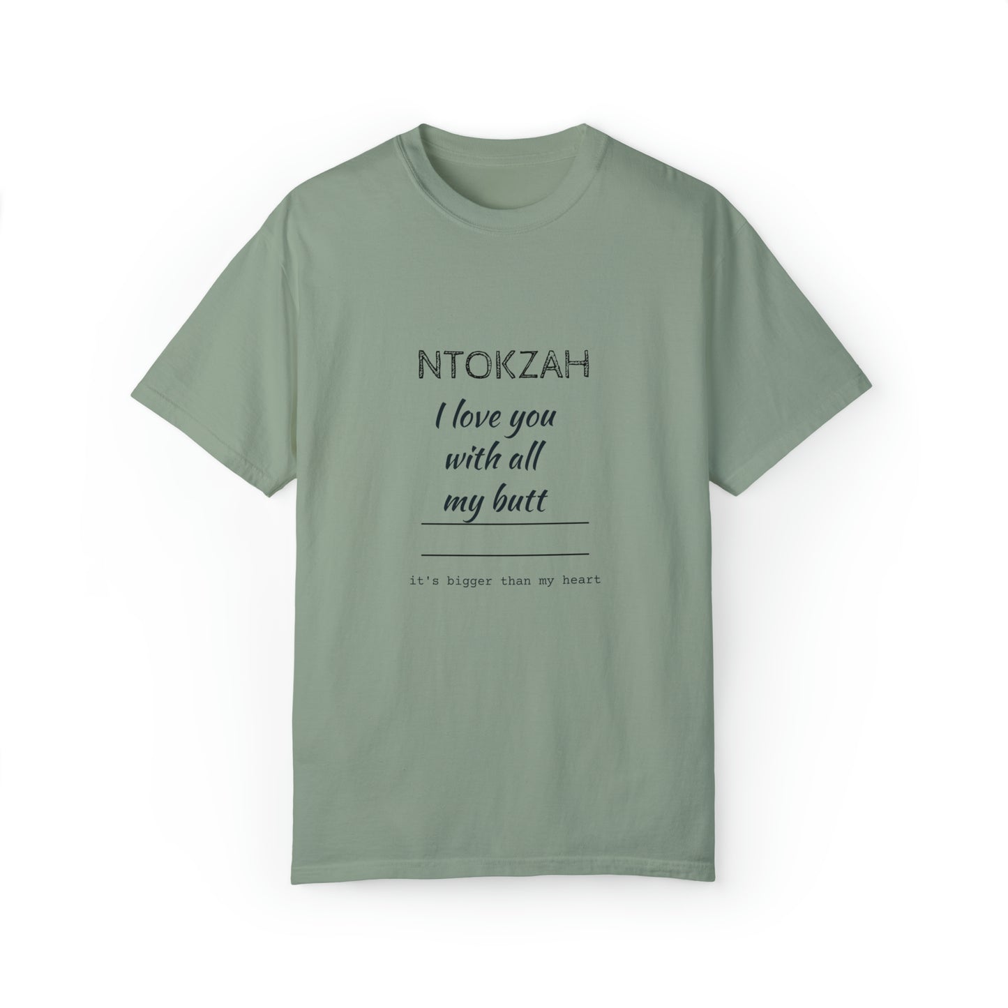 Ntokzah Unisex Garment-Dyed T-shirt