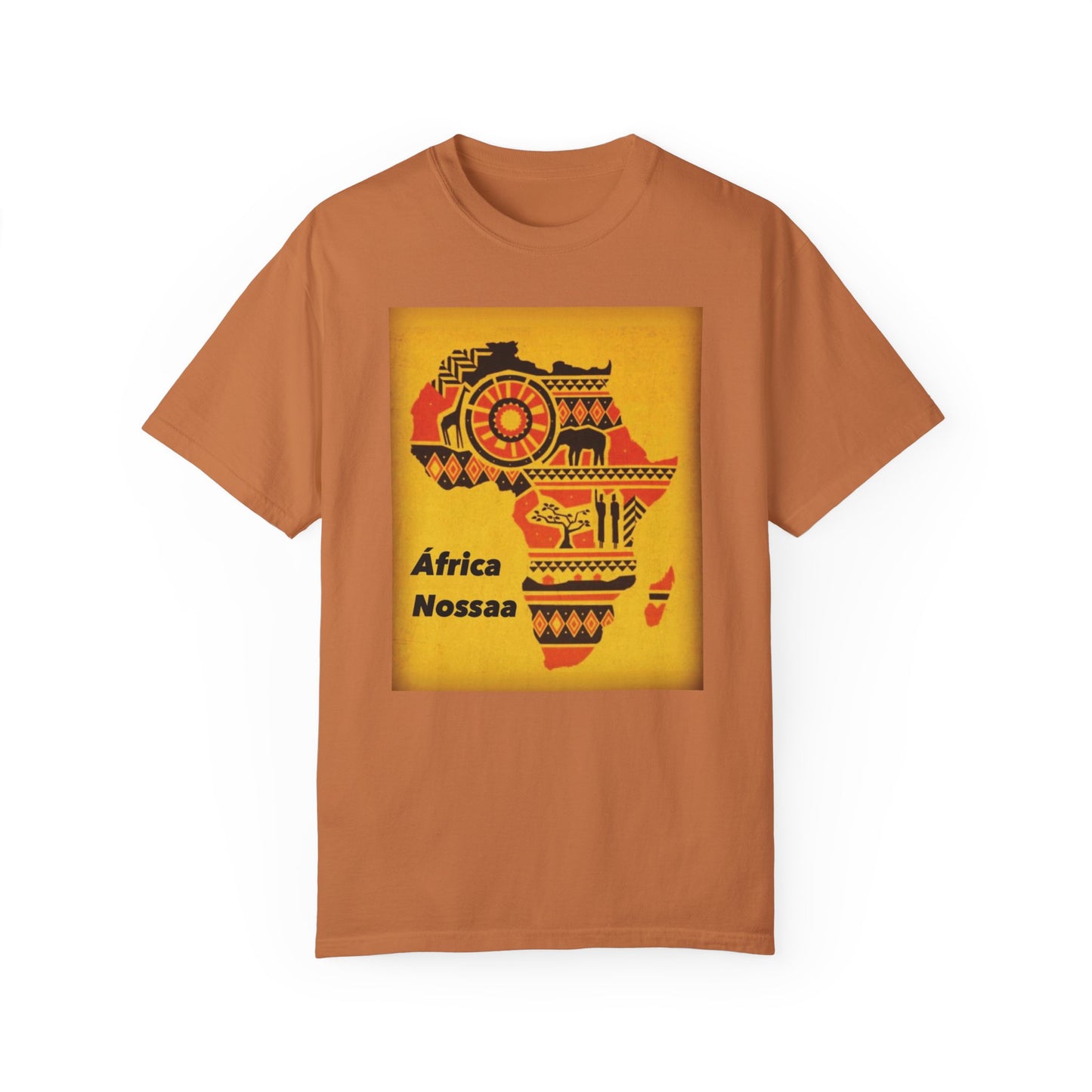 …,,Unisex Garment-Dyed T-shirt For Africa nossa