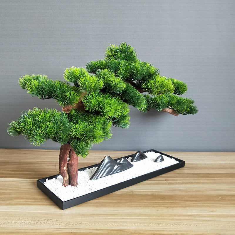 Creative Home Welcome Pine Bonsai Modeling Ornaments