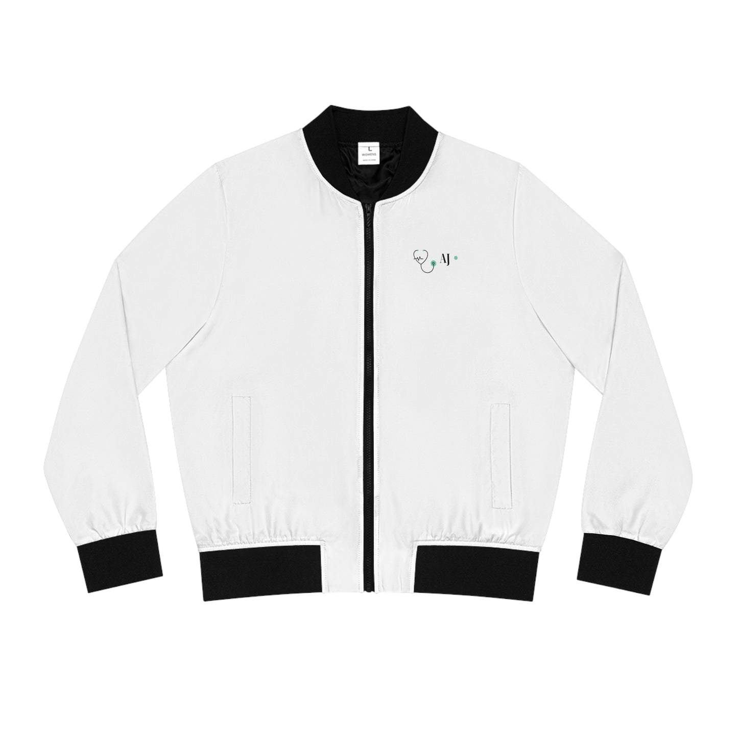 Women's Bomber Jacket (AOP) For Miss Joki