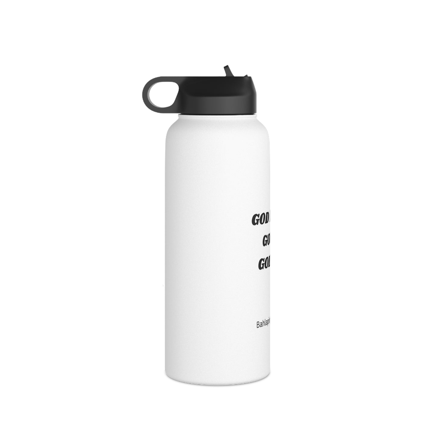 Shazz Stainless Steel Water Bottle, Standard Lid