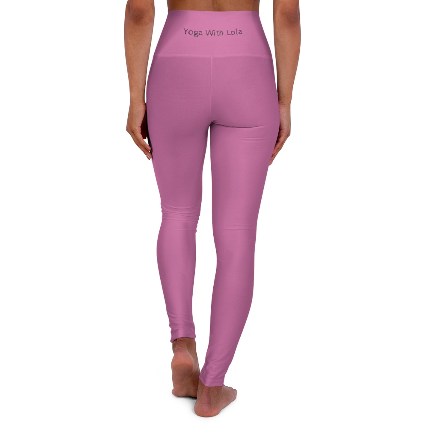 High Waisted Yoga Leggings (AOP) Lola LLC