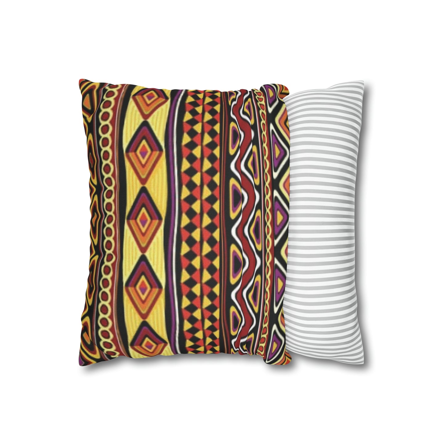 Samsf Spun Polyester Square Pillow Case