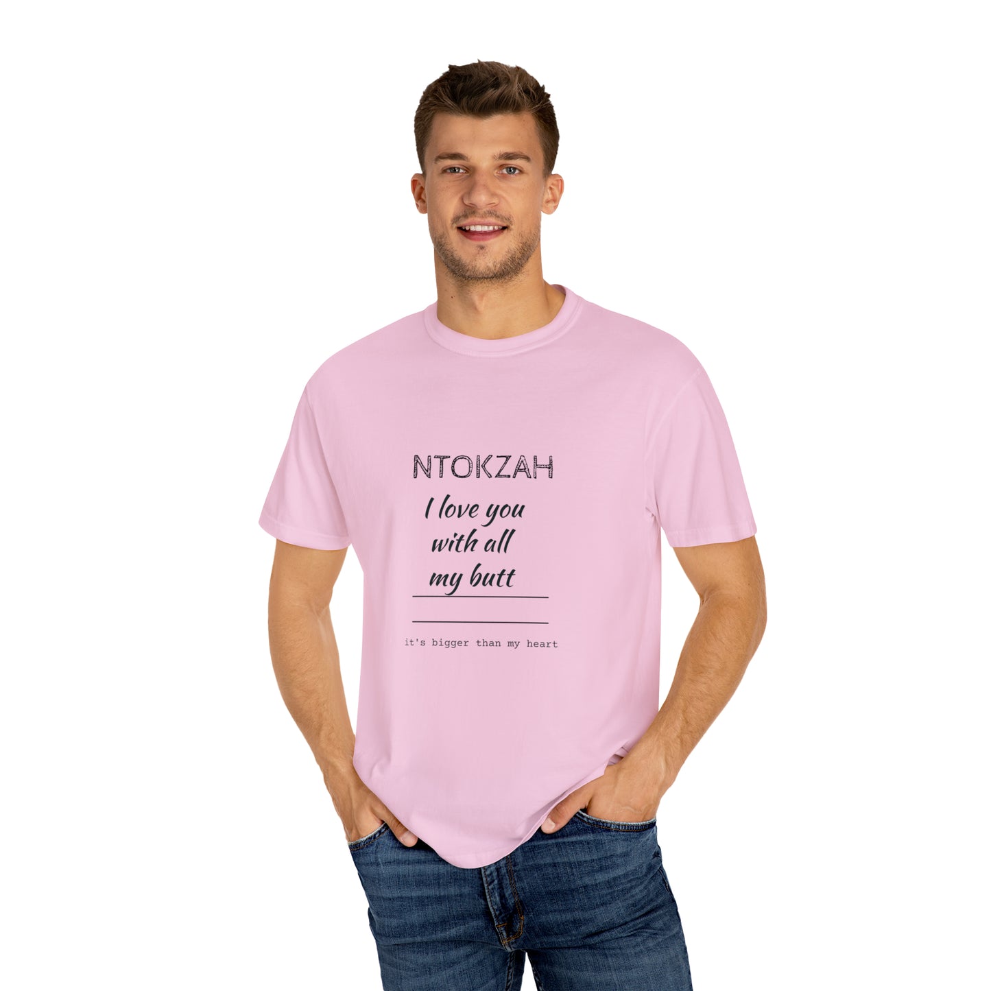 Ntokzah Unisex Garment-Dyed T-shirt