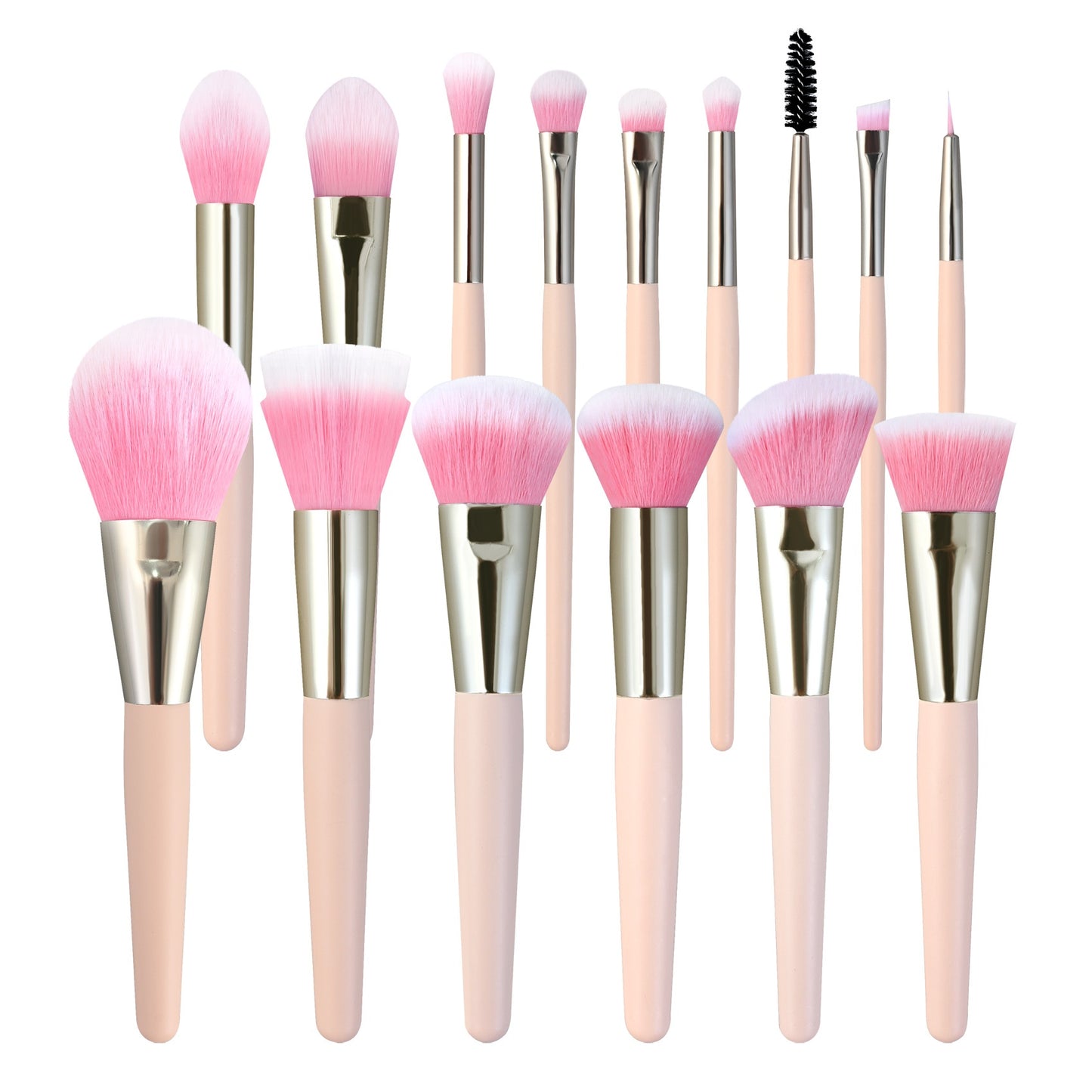 Lebo 30 PCs Makeup Brush Set Soft Hair Eye Shadow Blush Face Powder Full Set