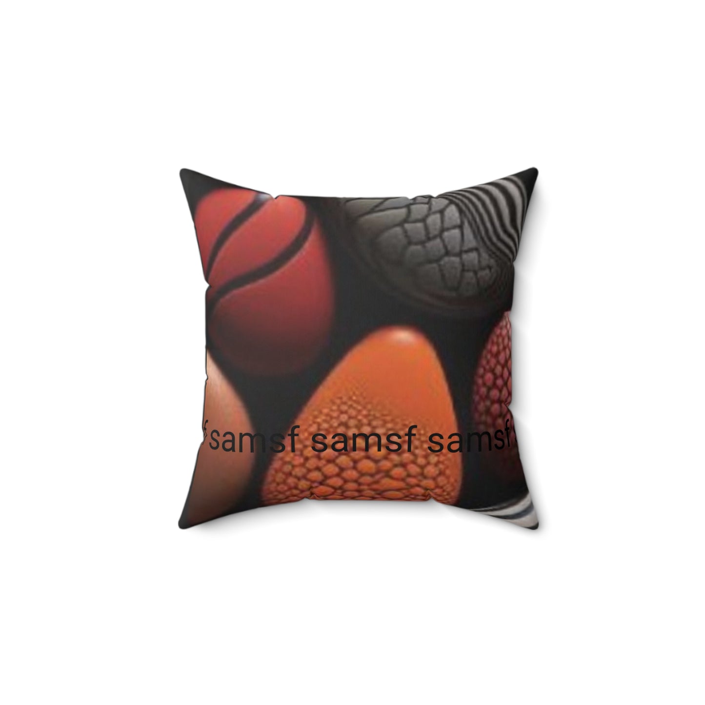 Spun Polyester Square Pillow