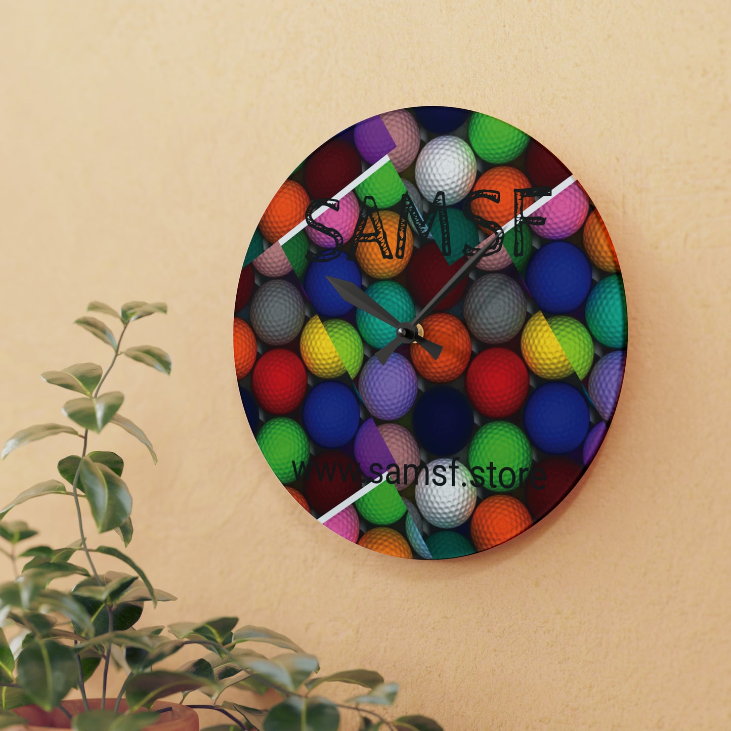 Acrylic Wall Clock