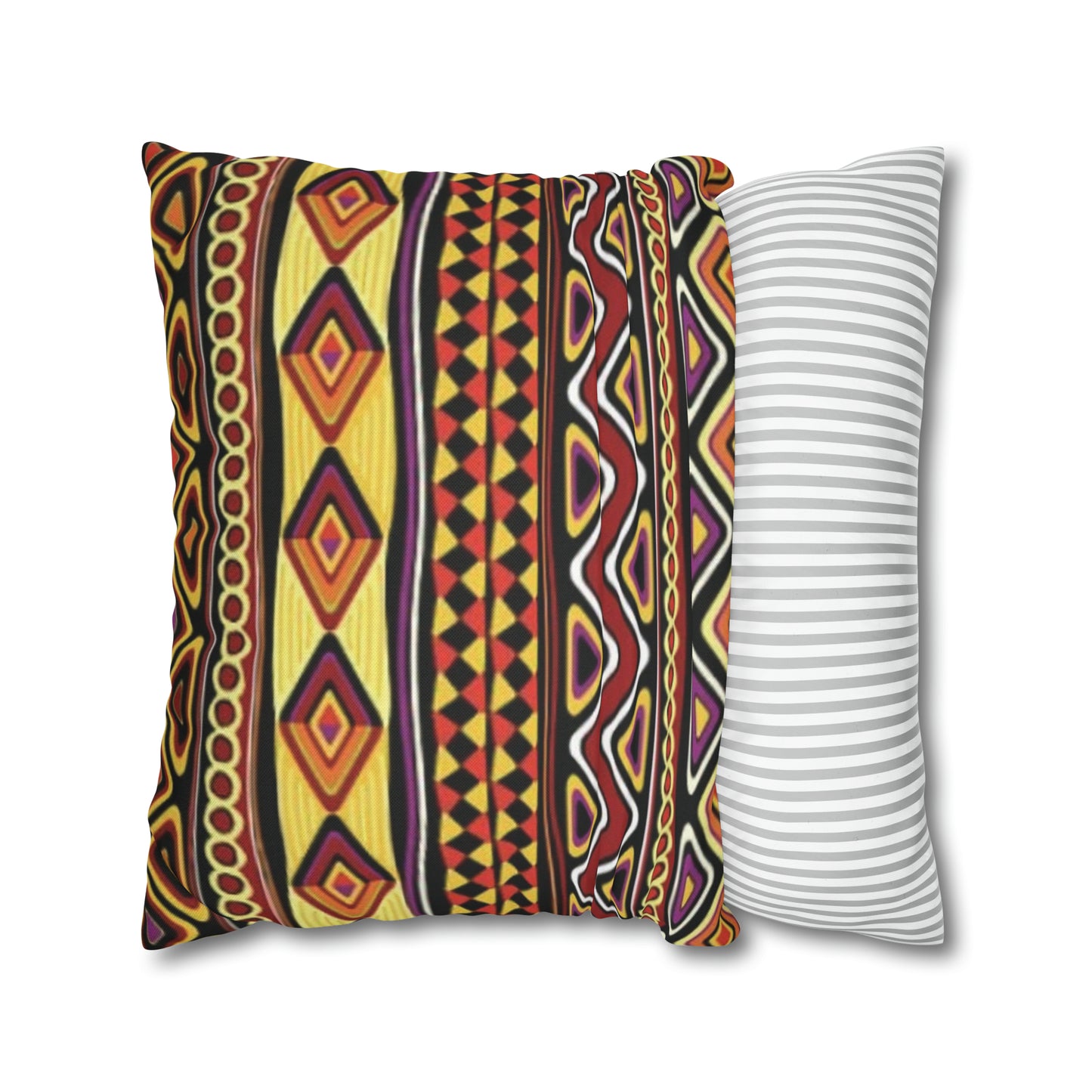 Samsf Spun Polyester Square Pillow Case