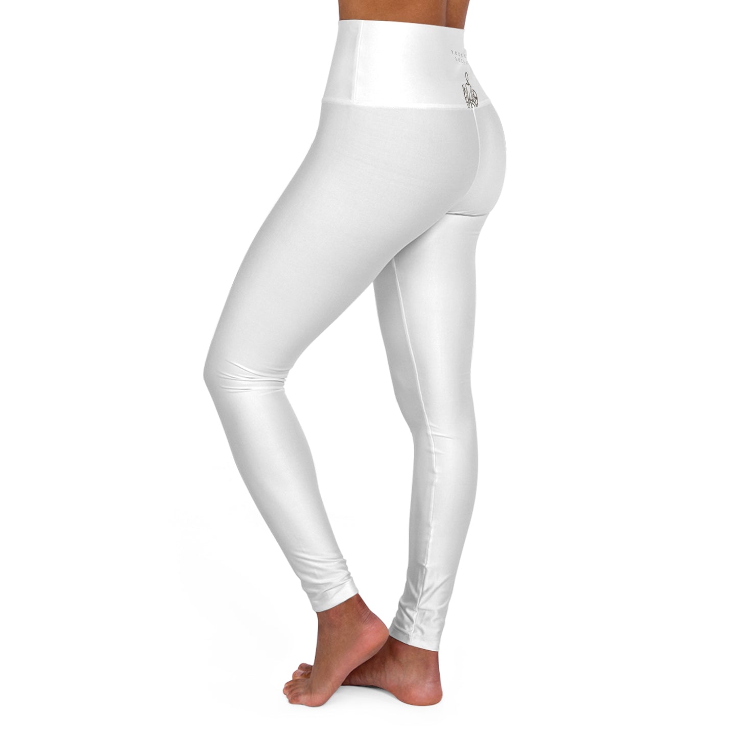 High Waisted Yoga Leggings (AOP) Lola LLC