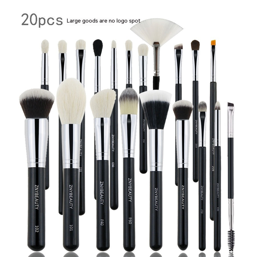 Lebo 30 PCs Makeup Brush Set Soft Hair Eye Shadow Blush Face Powder Full Set