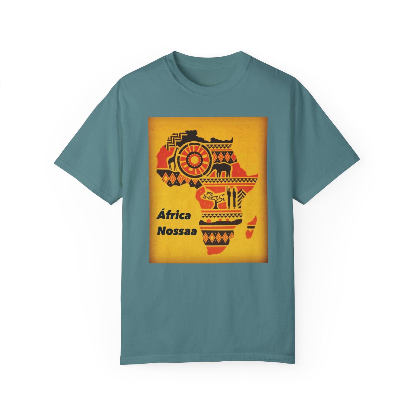 …,,Unisex Garment-Dyed T-shirt For Africa nossa