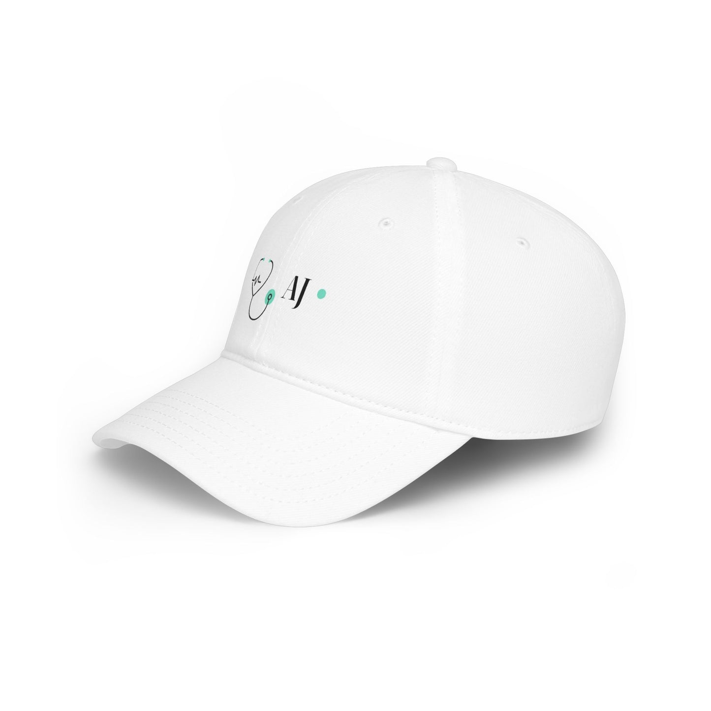 Personalized Nurse Stethoscope Cap — Monogram AJ Medical Baseball Hat For Miss Joki