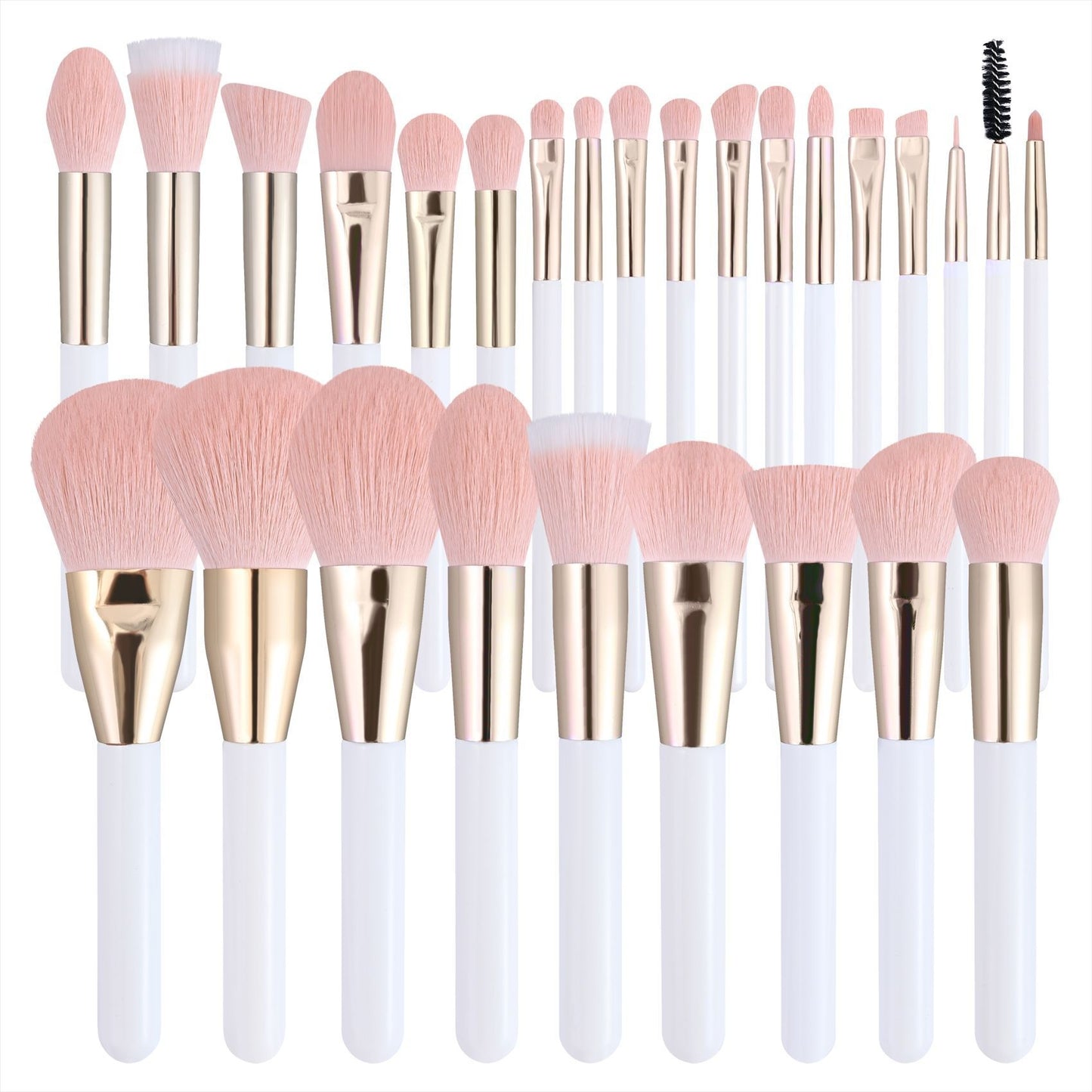Lebo 30 PCs Makeup Brush Set Soft Hair Eye Shadow Blush Face Powder Full Set