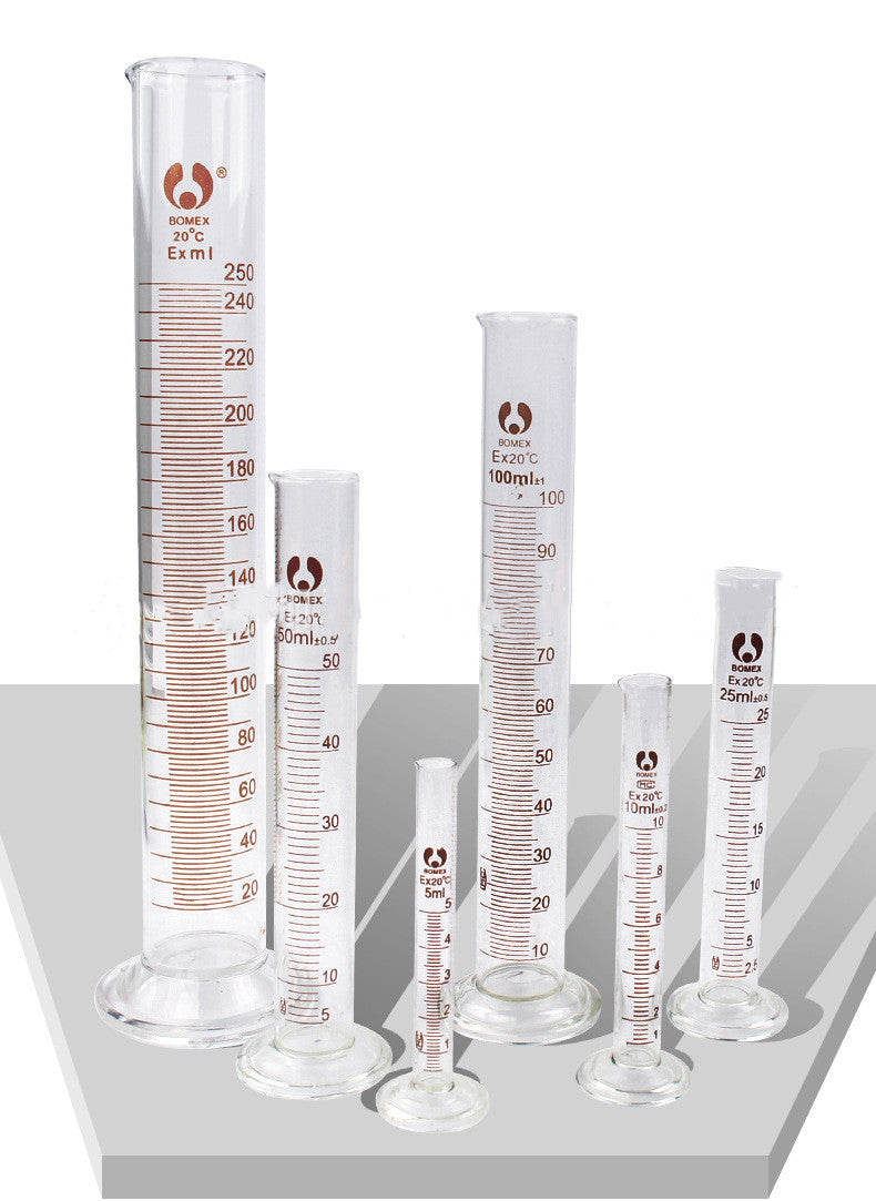 .0 Chemical Laboratory Thickened Glass Graduated Cylinder