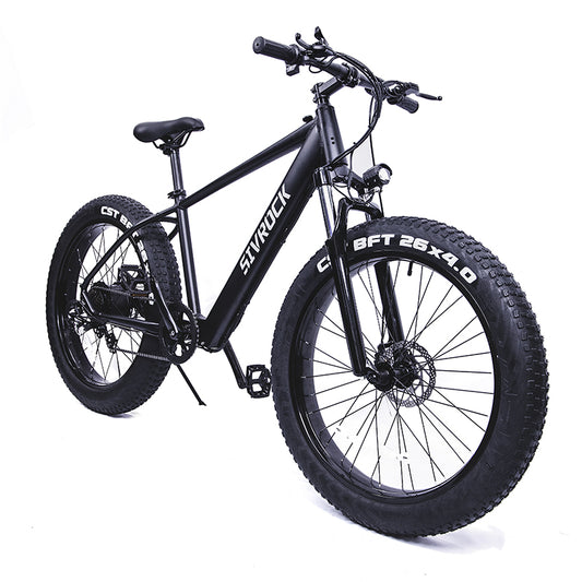 .00 Sivrock Ebike Electric Bike 26\' Fat Tire 1000W Motor 48V 15Ah Large Battery Mountain E-Bike Shimano 7-Speed Bicycle