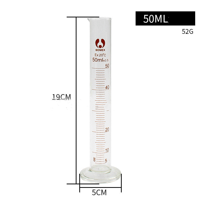 .0 Chemical Laboratory Thickened Glass Graduated Cylinder