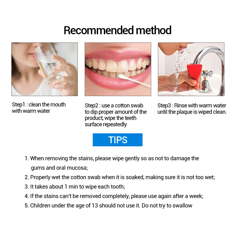 Plaque Cleansing Teeth Whitening Liquid 10ml