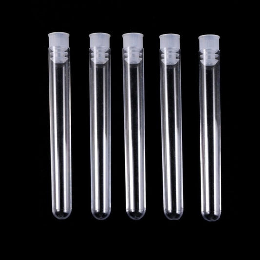 Transparent Laboratory Transparent Plastic Test Tube Vial