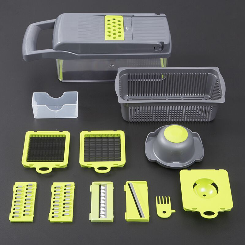 00 Multifunctional Vegetable Cutter Home Kitchen Slicing And Dicing Fruit Artifact