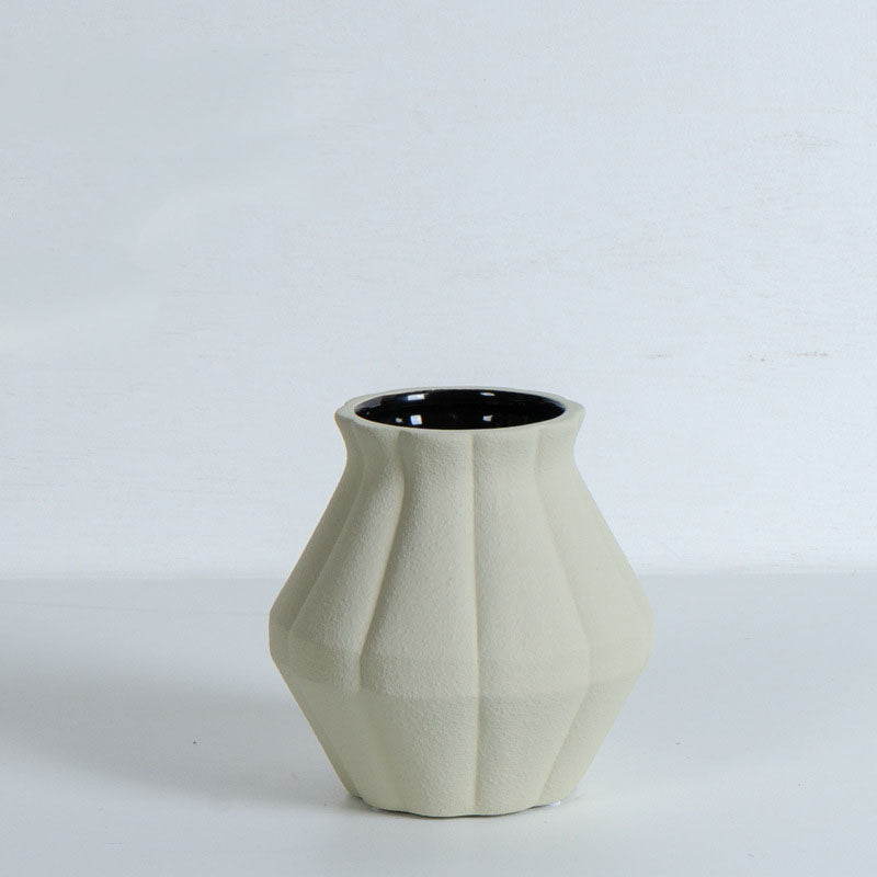 Ceramic VaseSimple Creative Petal Ceramic Vase